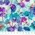 Fabric LARGE FLORAL SEAFOAM MULTI DP27502-62 from DRAGONFLY DANCE Collection by Deborah Edwards and Melanie Samra for Northcott Fabrics