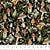 Fabric MUSHROOMS BLACK DP27510-99 from WILD HARVEST Collection by Deborah Edwards for Northcott Fabrics