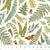 Fabric LARGE FERNS CREAM DP27511-11 from WILD HARVEST Collection by Deborah Edwards for Northcott Fabrics