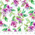 Fabric DP27829-10 TRAILING FUCHSIA WHITE MULTI from CONCERTO Collection by Deborah Edwards and Melanie Samra for Northcott