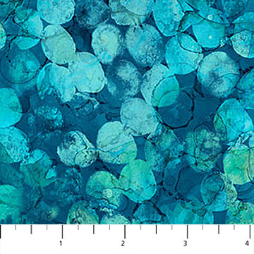 Fabric DP27834-48 DOTS DARK BLUE from CONCERTO Collection by Deborah Edwards and Melanie Samra for Northcott
