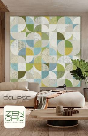 Quilt Pattern ECLIPSE by Brigitte Heitland for Zen Chic, # ECQP