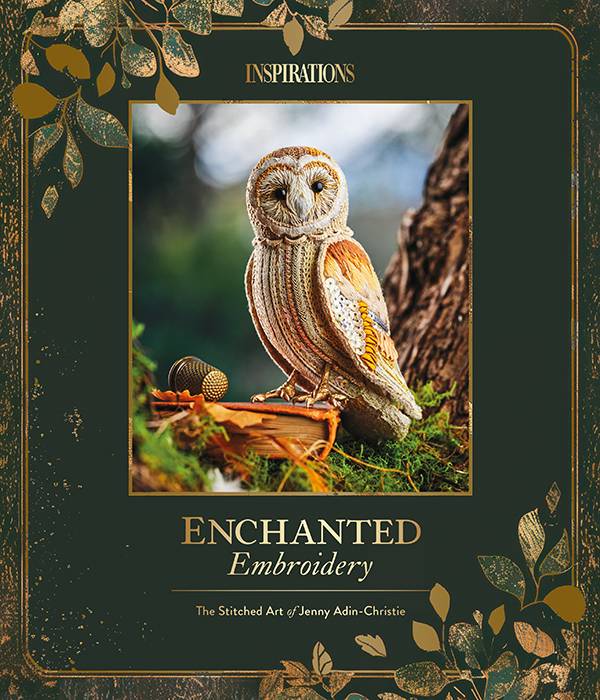 Book - ENCHANTED EMBROIDERY, the Stitched Art of Jenny Adin-Christie from Inspirations Studios, Australia