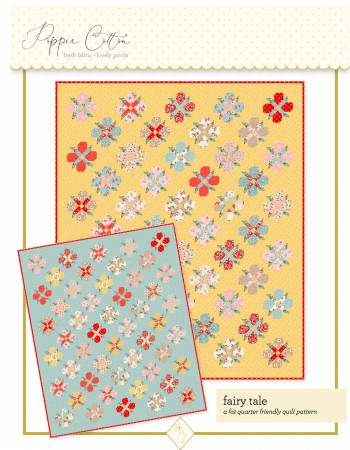 Quilt Pattern FAIRY TALE by Poppie Cotton featuring My Favorite Things Fabric Collection by Elea Lutz, #FTP23102