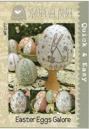 Pattern Easter Eggs Galore # HAPF077 by Anni Downs from Hatched and Patched