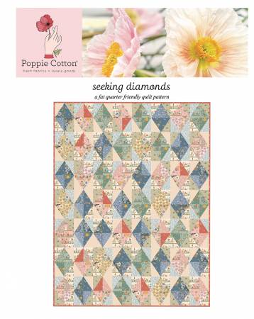 Quilt Pattern SEEKING DIAMONDS by Poppie Cotton, # HSP23110
