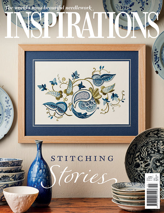 Inspirations - Embroidery Magazine from Australia, Issue #119, Stitching Stories