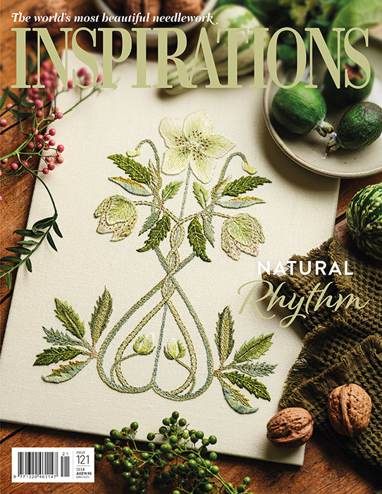 Inspirations - Embroidery Magazine from Australia, Issue #121, NATURAL RHYTHM