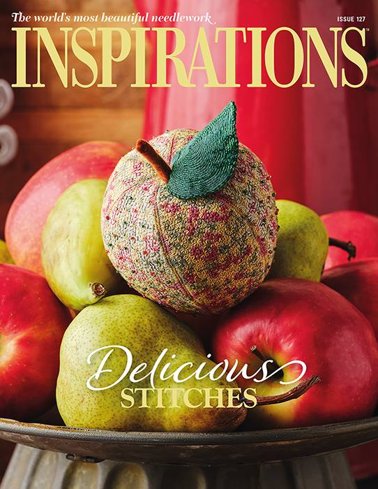 Inspirations - Embroidery Magazine from Australia, Issue #127, DELICIOUS STITCHES