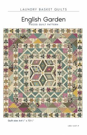Quilt Pattern English Garden by Edyta Sitar from Laundry Basket Quilts, LBQ-1437-P