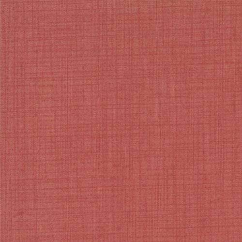 Cotton Fabric, FRENCH GENERAL SOLIDS FADED RED 13529 19 by French General for Moda Fabrics