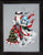 Embroidery Cross Stitch Pattern WINTER WHITE SANTA from Mirabilia, by Nora Corbett MD100 with Specialty Threads and Embellishments