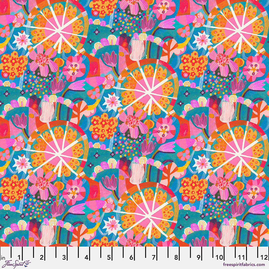 Fabric STAR-MULTI, from COLORI Collection by Este McLeod, PWES034.MULTI