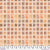 Fabric ORANGE-STAMPS, PWTH231.ORANGE, from Palette ORANGE Collection by Tim Holtz