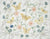 French General Embroidery Sampler pre-printed design on linen LE BEAU PAPILLON