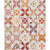 Fabric ORANGE-COLLAGE, PWTH230.ORANGE, from Palette ORANGE Collection by Tim Holtz