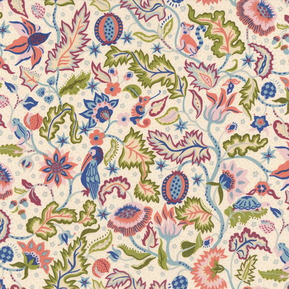 Fabric Liberty Tree of Life WOODLAND PASTELS LIBERTY TREE, #01667378B