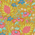 Tilda Fabric FLOWERTANGLE MUSTARD from Bloomsville Collection, TIL100516