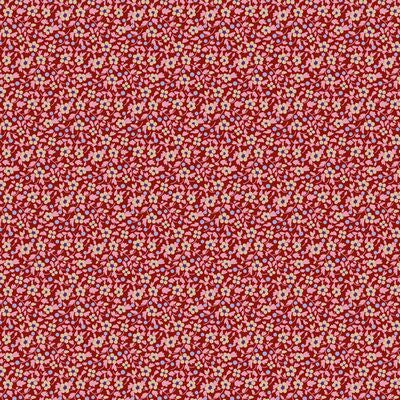 Fabric BRIE RED for BRIE Collection by TILDA, TIL130149