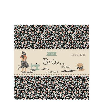 Fabric 5" CHARM PACK of BRIE Collection by TILDA, TIL300273