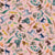 Fabric ANIMAL JIGSAW - DAWN - WB079, from SAFARI Collection by Lewis and Irene