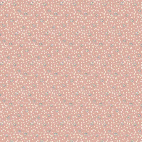 Fabric DV7428 PINK, from SLOW AND STEADY Collection by Anni Downs for Devonstone, Australia