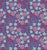 Tilda Fabric AUTUMNBLOOM EGGPLANT from Hibernation Collection, TIL100524