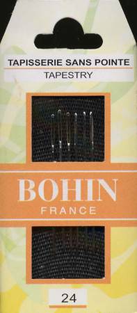 Bohin Tapestry Needles Size 24 # 00836 Made in France