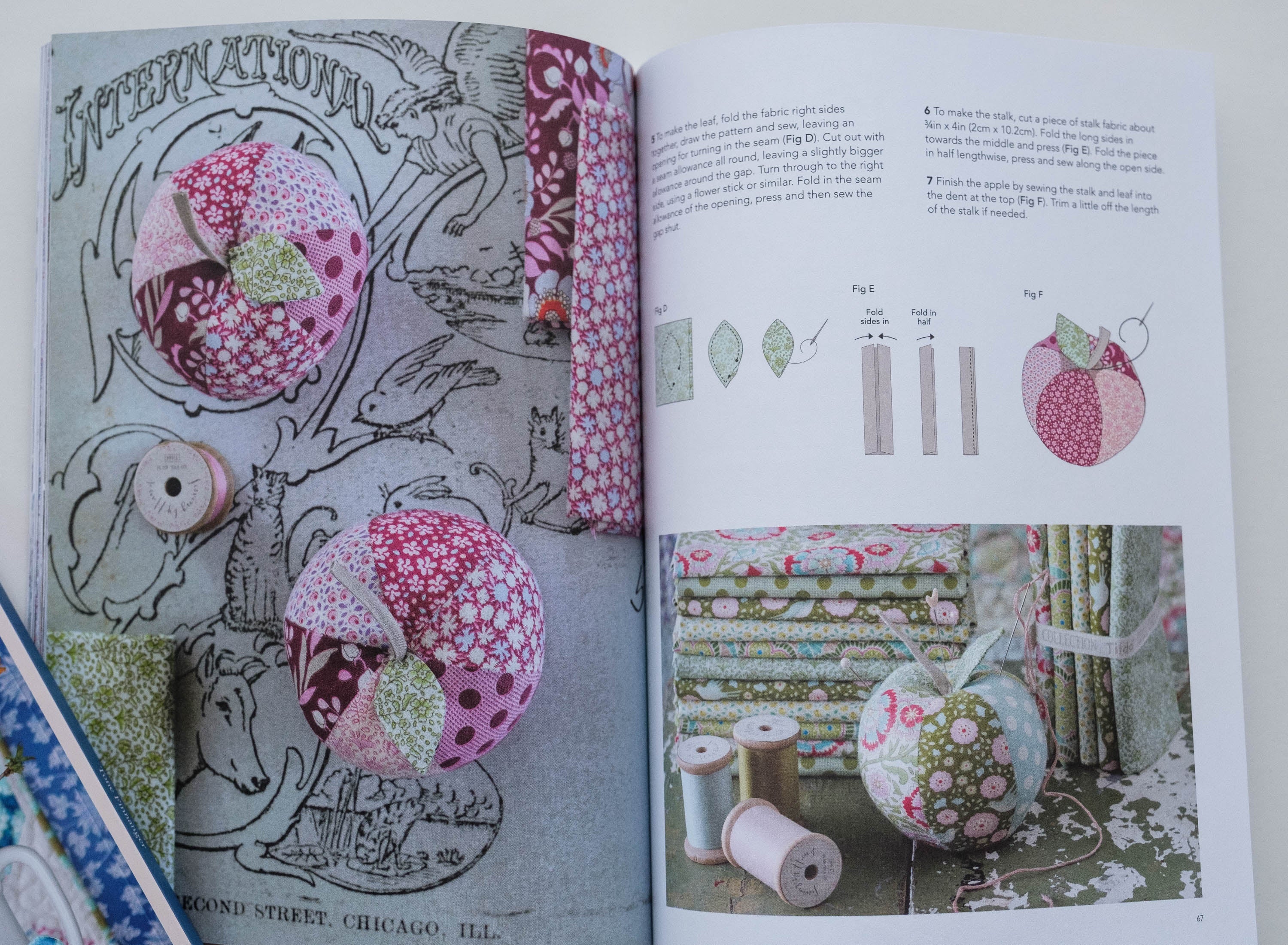 Tilda Hot Chocolate Sewing Book by Tone Finnanger R8543 – SoKe