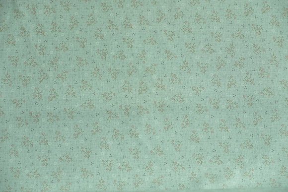 Quilting FABRIC from Lecien, One Stitch At a Time Collection by Lynnette Anderson. 35075-71 Tiny Flower Branches