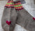Socks--Hand Knit From 100% Merino Wool Yarn