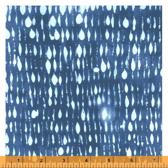 Random Thoughts Collection, Quilting Fabric Rain, Twilight, 52839-5 from Marcia Derse for Windham Fabrics