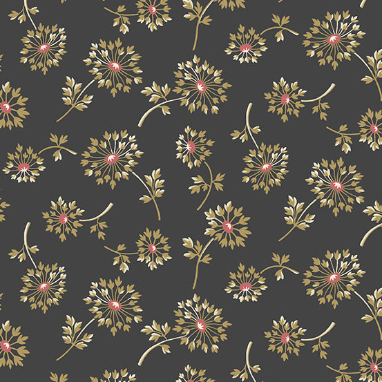 Fabric IRON DANDELION  from Moonstone Collection by Edyta Sitar for Andover, A-9449-K