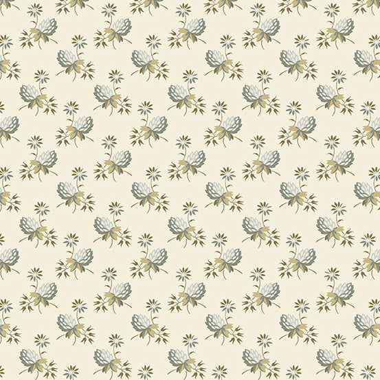 Fabric LINEN CLOVER from Moonstone Collection by Edyta Sitar for Andover, A-9451-L1