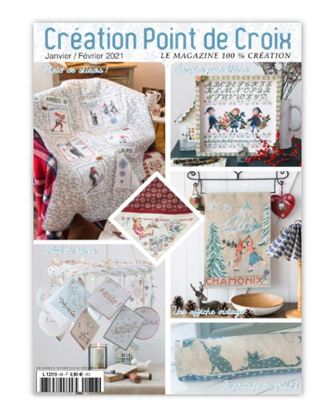 Cross stitch Magazine from France Creation Point de Croix, November/De –  SoKe