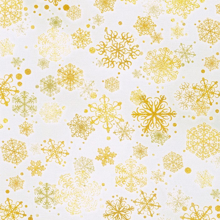 Quilting Fabric AIND-21197-14 NATURAL by Lara Skinner from Festive Beauty for Robert Kaufman
