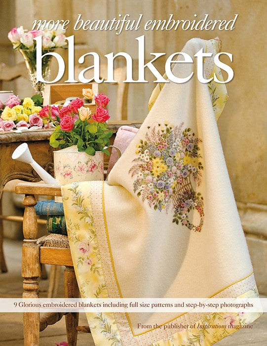 MORE BEAUTIFUL EMBROIDERED BLANKETS Book by Inspirations Studios, Australia