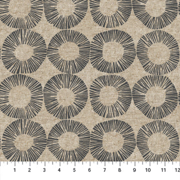 Fabric ETCHED GRAY from Terra Collection, by Ghazal Razavi for FIGO Fabrics CL90447-95