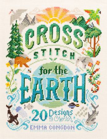 Book Cross Stitch For The Earth by Emma Congdon: 20 Designs To Cherish # DC08653
