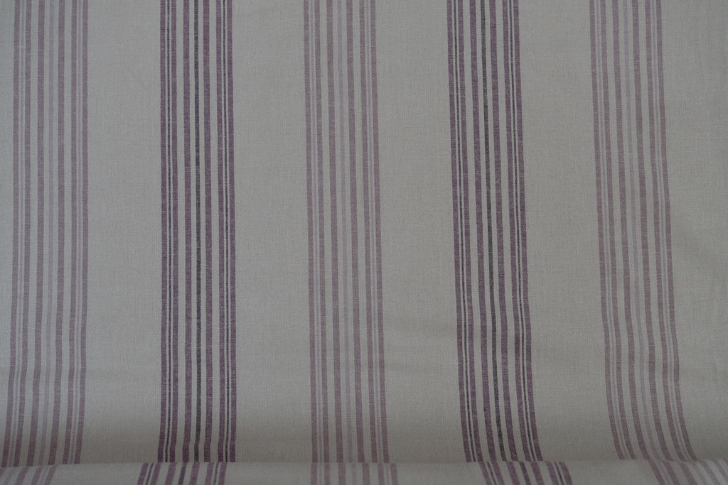 Erobring Massakre ekskrementer Fabric from Stof fabrics, Lilac Stripe, Denmark, linen/cotton, 60" wid –  SoKe