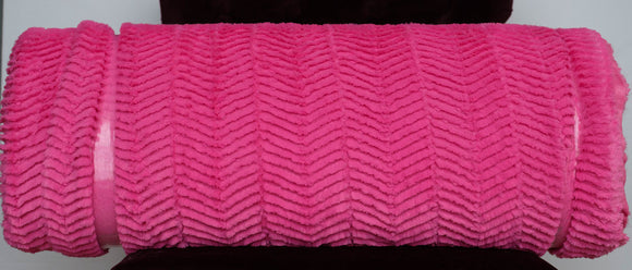 Shannon Fabrics Luxe Cuddle, 58-60# wide, Fuchsia