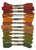 Valdani Embroidery Floss 6 Strand Sampler 12 Assorted Colors Fabulous Autumn # FA6STSMPLR