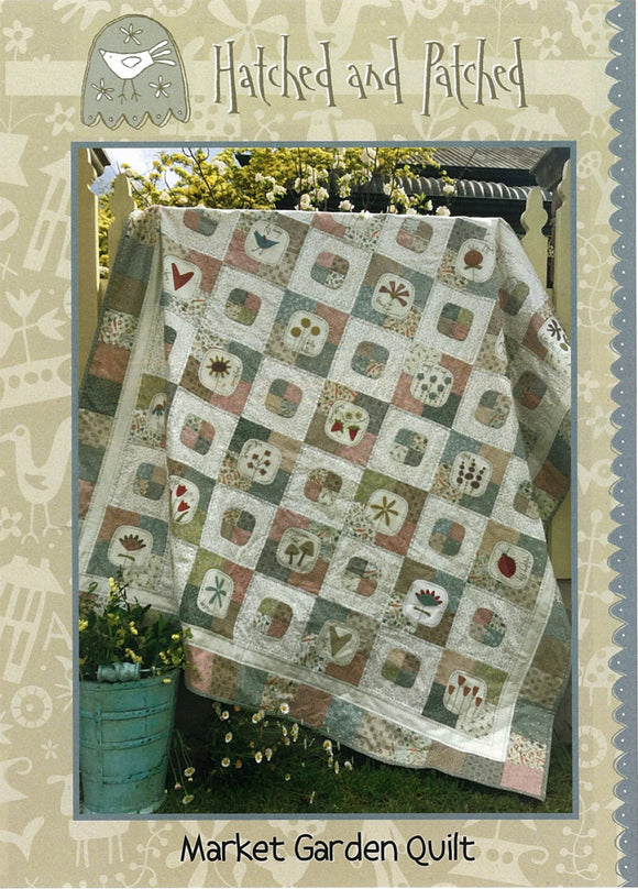 Pattern Market Garden Quilt from Hatched and Patched, HAPP112
