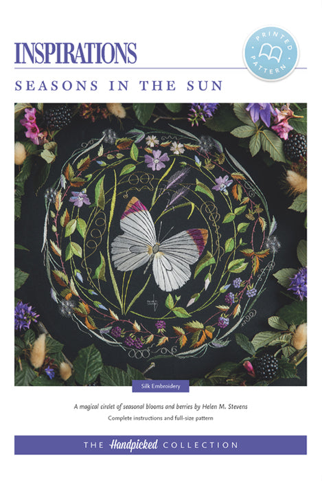Pattern, SEASONS IN THE SUN by Helen M. Stevens for Inspiration Studios, Featuring Silk Embroidery