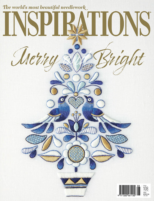 Inspirations - Embroidery Magazine from Australia, Issue#108, Merry and Bright!