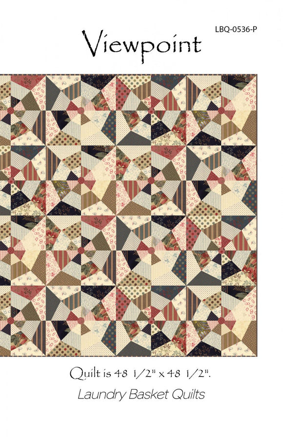 VIEWPOINT Pattern by Edyta Sitar from Laundry Basket Quilts, LBQ-0536-P