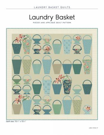Quilt Pattern Laundry Baskets # LBQ-0960-P by Edyta Sitar from Laundry Basket Quilts