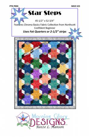 Star Steps Pattern# MGD323 from Morning Glory Designs