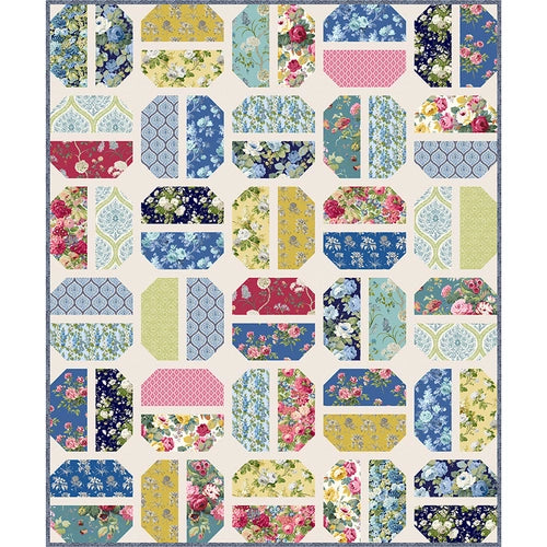Quilt Kit Macaroons 54" x 65" with A Celebration of Sanderson Fabrics from Free Spirit