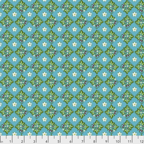 Fabric Royal Expedition, by Odile Bailloeul from Jardin de la Reine Collection for Free Spirit, PWOB042 GARDEN